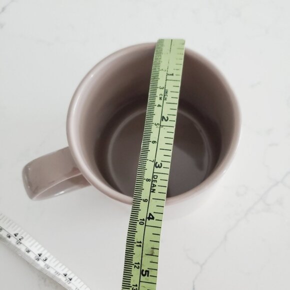 Life At Home Stoneware Pottery D Alphabet Mug Cottage Farmhouse - Picture 5 of 7